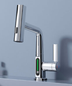 Smart Display Pull-Out Hot and Cold Kitchen Faucet