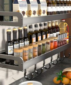 Punch-free Kitchen Spice Rack