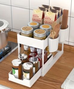 Multi-function Rack Shelf Stretchable